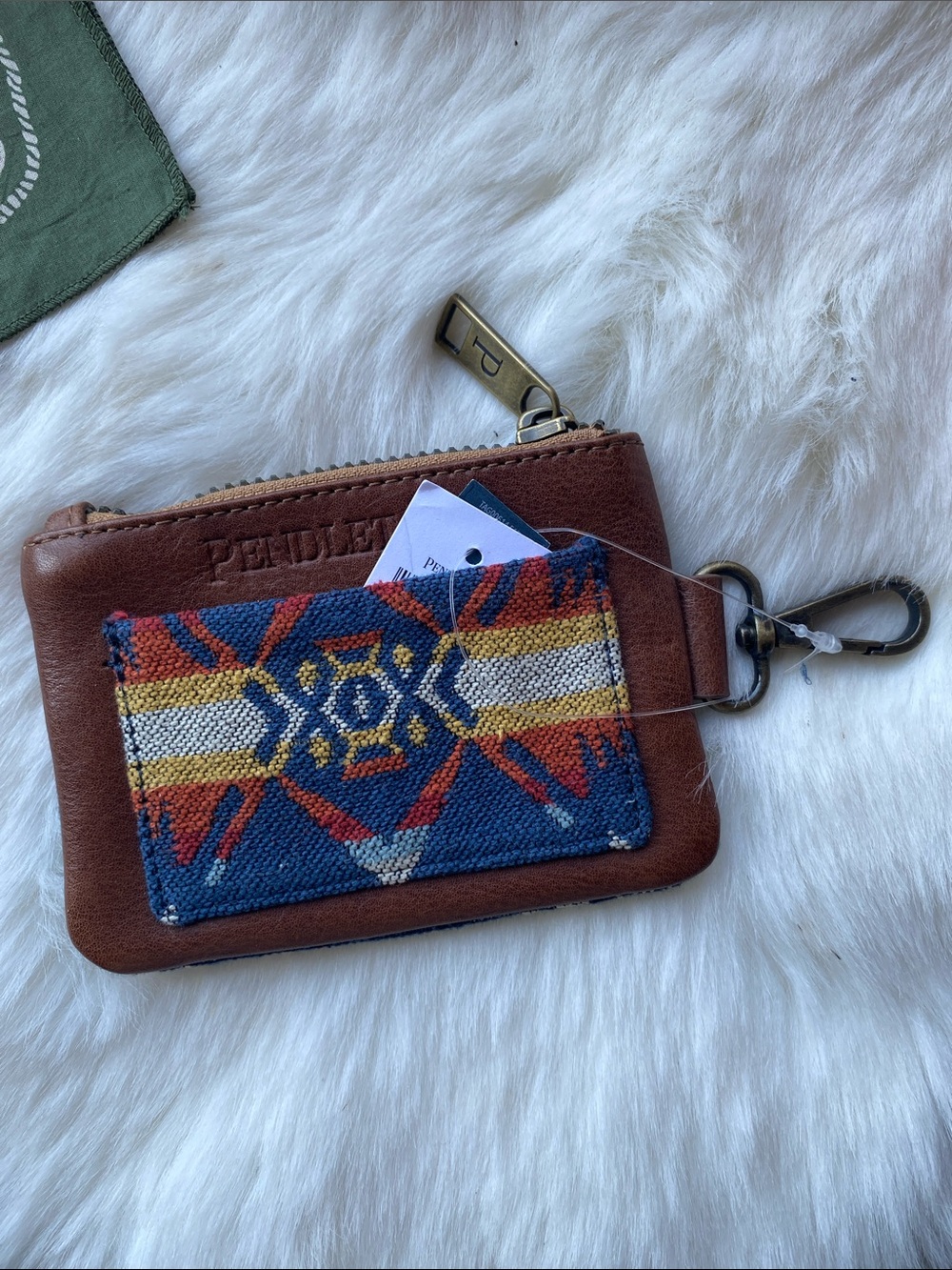 NEHALEM COTTON ZIP CARD CASE